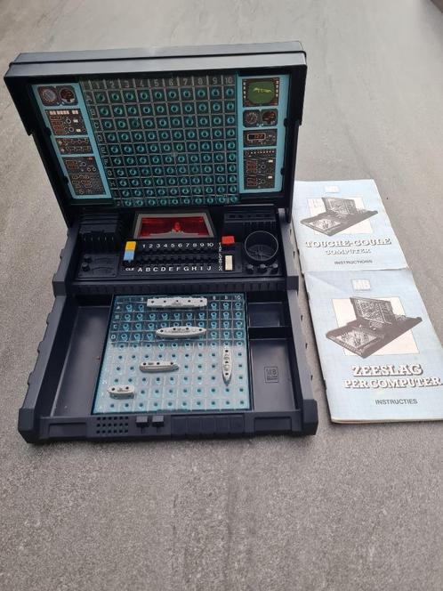 Zeeslag computer - met geluiden MB spel 1977, Hobby en Vrije tijd, Gezelschapsspellen | Bordspellen, Ophalen of Verzenden