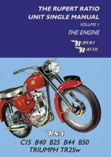 Boek 'The Rupert Ratio Unit Single Manual' BSA beschikbaar voor biedingen