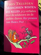 Toon Tellegen - Misschien wisten zij alles, Boeken, Ophalen of Verzenden, Zo goed als nieuw, Toon Tellegen