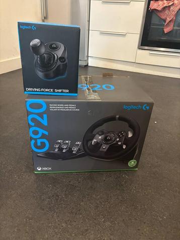 Logitec G920 stuur + shifter voor Xbox/Pc beschikbaar voor biedingen