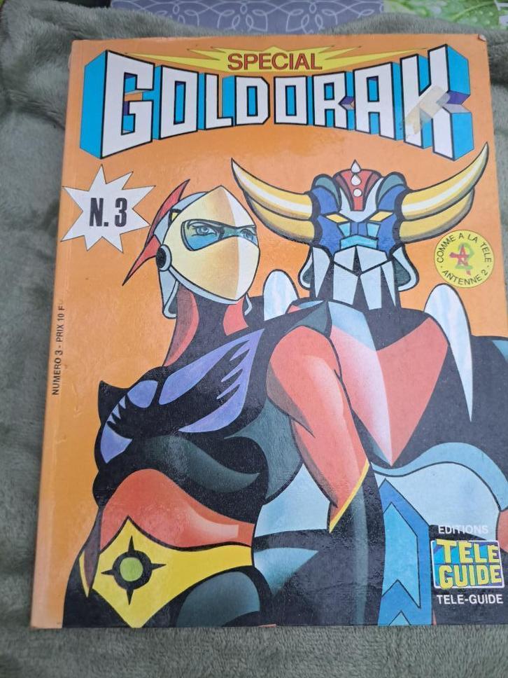 GOLDORAK VINTAGE SPECIAL NR. 3 TELEGIDS TOEI 1978 A2, Boeken, Stripverhalen, Gelezen, Eén stripboek, Ophalen of Verzenden