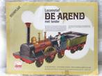 Vintage bouwplaat. Locomotief De Arend . Nederland, Ophalen of Verzenden, Locomotief