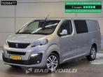 Peugeot Expert 120pk Automaat Dubbel Cabine L3H2 Camera Navi, Auto's, Stof, Gebruikt, Euro 6, 4 cilinders