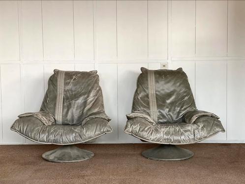 Vintage Swivelchairs | Set van twee, Antiek en Kunst, Antiek | Meubels | Stoelen en Sofa's, Ophalen
