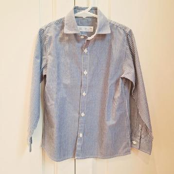 Chemise à rayures blanc/bleu 6 ans/116cm