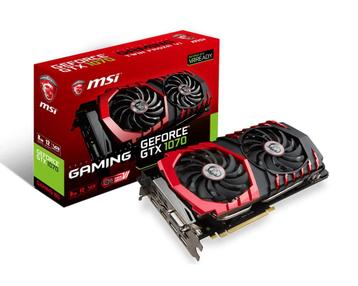 Nvidia GeForce GTX 1070, Enlèvement ou Envoi, PCI Express 2, Comme neuf, GDDR5