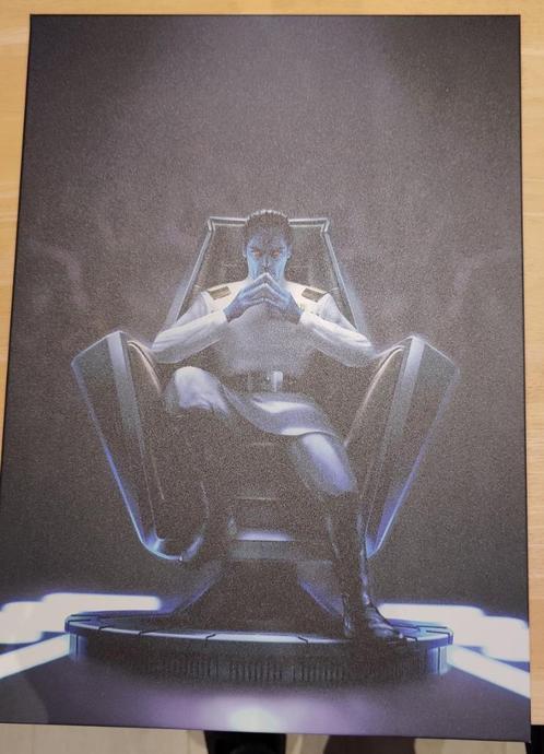 Displate Metal Poster: Thrawn (Star Wars), Verzamelen, Posters, Zo goed als nieuw, Film en Tv, A1 t/m A3, Rechthoekig Staand, Ophalen of Verzenden