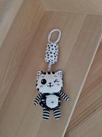 Schattig rammelaar met poes kat piep en bel geluid, Ophalen of Verzenden, Rammelaar, Met geluid