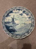 Delfts blauw wandbord, Antiek en Kunst, Ophalen of Verzenden