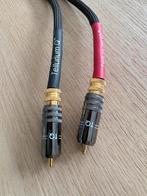 Cable Tellurium QBlack 2 RCA, Audio, Tv en Foto, Ophalen of Verzenden, Nieuw, Minder dan 2 meter, Interlink-kabel
