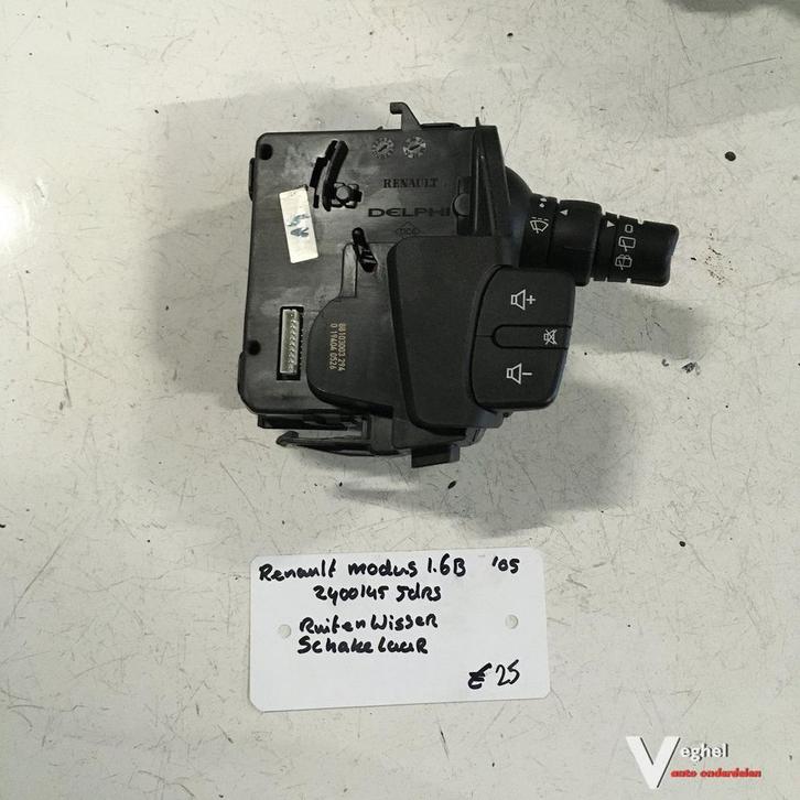 Renault Modus 1.6 B 5 drs 2005 Wagennr 2400145 Ruitenwisser, Auto-onderdelen, Dashboard en Schakelaars, Gebruikt, Ophalen of Verzenden
