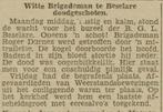 WEERSTANDER/WITTE BRIGADEMAN NEERGESCHOTEN TE BESELARE 1944, Verzamelen, Bidprentjes en Rouwkaarten, Ophalen of Verzenden, Bidprentje