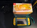 Nintendo Switch lite + 3 games, Games en Spelcomputers, Spelcomputers | Nintendo Switch Lite, Ophalen of Verzenden, Geel, Zo goed als nieuw