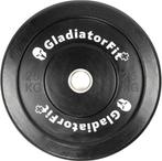 GladiatorFit Olympische rubberen schijf 25kg GRATIS LEVERING, Sport en Fitness, Fitnessmaterialen, Verzenden, Nieuw, Overige typen