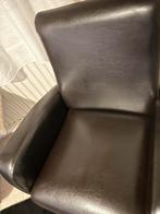 Twee zetels, Huis en Inrichting, Zetels | Zetels, Ophalen, Zo goed als nieuw, Eenpersoons, Leer