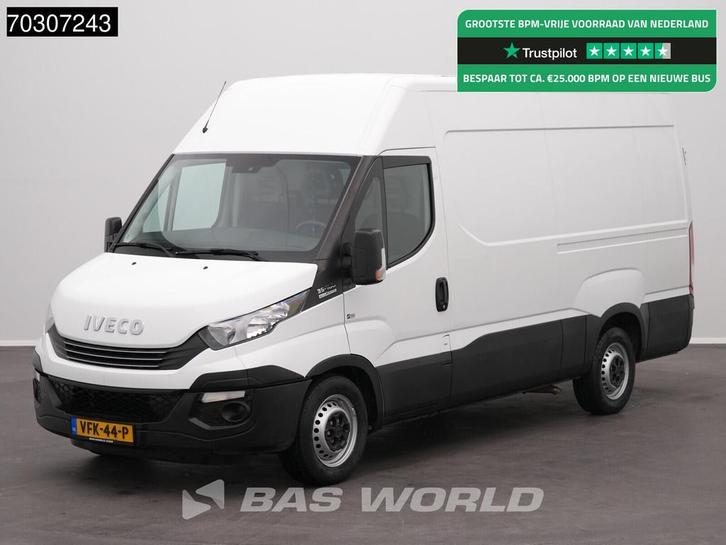 Iveco Daily 35S16 Automaat L2H2 3,5t Trekhaak 160PK Airco Cr, Autos, Camionnettes & Utilitaires, Entreprise, Achat, Air conditionné