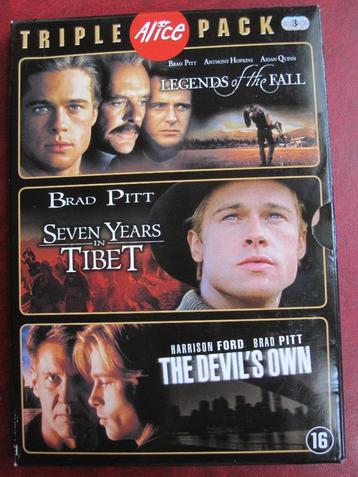 Legends of the Fall + Seven Years in Tibet + The Devil's Own beschikbaar voor biedingen