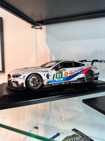 Voiture miniature 1:18 BMW M8 GTE MINICHAMPS beschikbaar voor biedingen