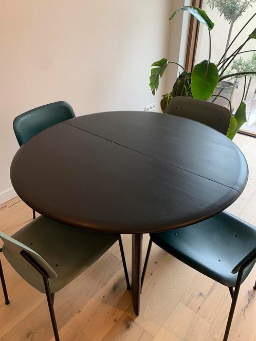 Ferm Living - Bevel Tafel - rond uitschuifbaar tot 217cm, Huis en Inrichting, Tafels | Eettafels, Zo goed als nieuw, Rond, Ophalen