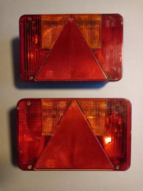 Achterlichten voor aanhangwagen, met 7-aderige kabel, Auto diversen, Aanhangwagen-onderdelen, Gebruikt, Ophalen of Verzenden
