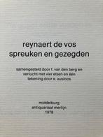 Reynaert de Vos spreuken en gezegden - Eddy Ausloos, Boeken, Ophalen of Verzenden