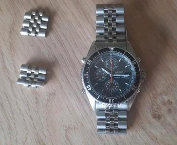 Seiko horloge 7t32-6A5O. beschikbaar voor biedingen