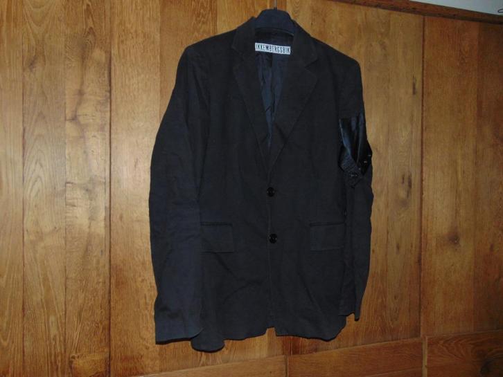 Jasje Bikkembergs in goede staat, Kleding | Heren, Kostuums en vesten, Gedragen, Maat 48/50 (M), Zwart, Ophalen of Verzenden