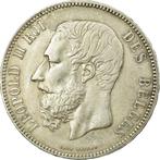 5 frank - Leopold II kleine kop België 1867, Zilver, Ophalen, Losse munt