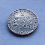2 francs zilver Frankrijk 1901, Postzegels en Munten, Munten | Europa | Niet-Euromunten, Frankrijk, Zilver, Ophalen of Verzenden