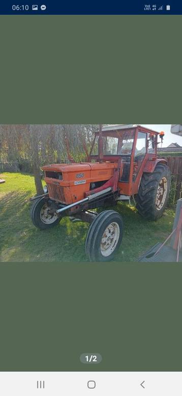Cabine tracteur fiat someca 850 beschikbaar voor biedingen