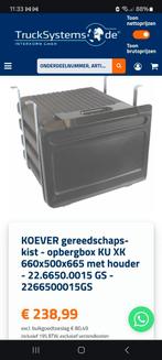 Koever disselbak opbergbox 140l, Doe-het-zelf en Bouw, Ophalen of Verzenden, Zo goed als nieuw