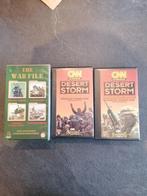 VHS Desert storm - The war file, Ophalen of Verzenden, Zo goed als nieuw