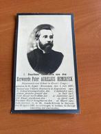 Missionaris Scheut A. Hemeryck  St.Jozef + Brugge 1929, Carte de condoléances, Envoi