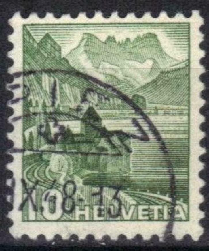 Zwitserland 1948 - Yvert 462 - Landschappen (ST), Postzegels en Munten, Postzegels | Europa | Zwitserland, Gestempeld, Verzenden