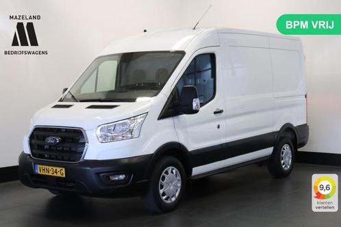 Ford Transit 2.0 TDCI 130PK Automaat L2H2 EURO 6 - Airco - C, Auto's, Bestelwagens en Lichte vracht, ABS, Airconditioning, Centrale vergrendeling