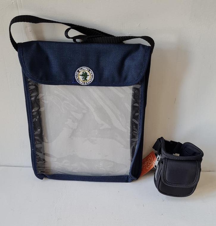 2 stuks Boys scouting kaart etui Alpino Expedition + polsetu, Verzamelen, Scouting, Zo goed als nieuw, Overige typen, Ophalen of Verzenden