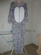 Grijze onesie met hertjeskap maat 158-164 4 + 1 gratis, Ophalen of Verzenden, Zo goed als nieuw, Jongen of Meisje, Nacht- of Onderkleding