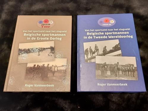 Belgische sportmannen in Groote Oorlog + Tweede Wereldoorlog, Boeken, Oorlog en Militair, Zo goed als nieuw, Algemeen, Tweede Wereldoorlog