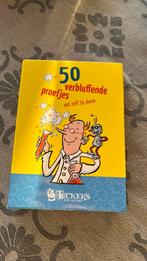 50 verbluffende proefjes om zelf te doen, Enlèvement ou Envoi, Comme neuf