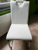 Chaises pour salle à manger, Maison & Meubles, Chaises, Neuf, Enlèvement, Blanc, Quatre
