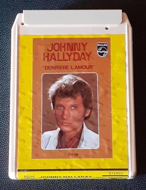 Cassette Audio 8-Track Johnny Hallyday Derrière l'Amour Rare, CD & DVD, Cassettes audio, Comme neuf, Pré-enregistrées, 1 cassette audio