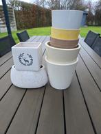 7 bloempotten voor 7 euro, Tuin en Terras, Bloempotten, Ophalen