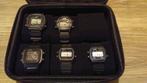 Casio horloges 5 met verzamelbox, Casio, Kunststof, Polshorloge, Kunststof