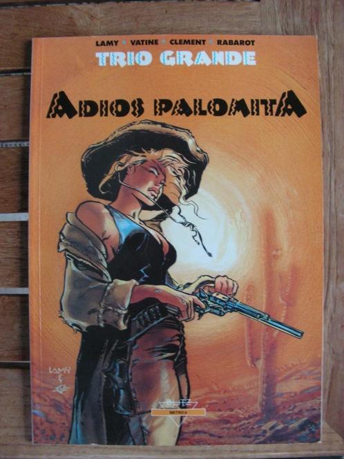 Vintage strip Trio Grande “Adio Palomita”., Livres, BD, Comme neuf, Une BD, Enlèvement ou Envoi