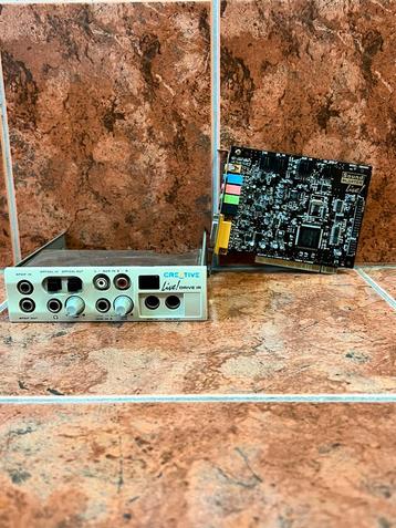 Sound Blaster Live en Live Drive IR-geluidskaart beschikbaar voor biedingen