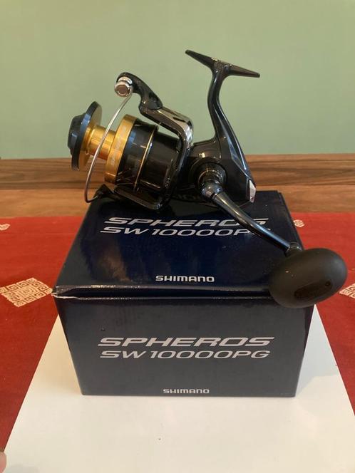 shimano spheros SW 10000PG, Watersport en Boten, Hengelsport | Zeevissen, Nieuw, Molen, Ophalen of Verzenden