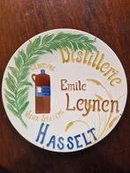 Distillerie Emile Leynen Hasselt wandbord (PUNTGAAF), Verzamelen, Merken en Reclamevoorwerpen, Ophalen of Verzenden