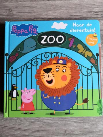 Peppa Pig - flappenboek - naar de dierentuin  beschikbaar voor biedingen