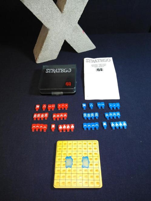 mini Stratego - pocketversie - complete Jumbo - 1984, Hobby en Vrije tijd, Gezelschapsspellen | Overige, Gebruikt, Een of twee spelers