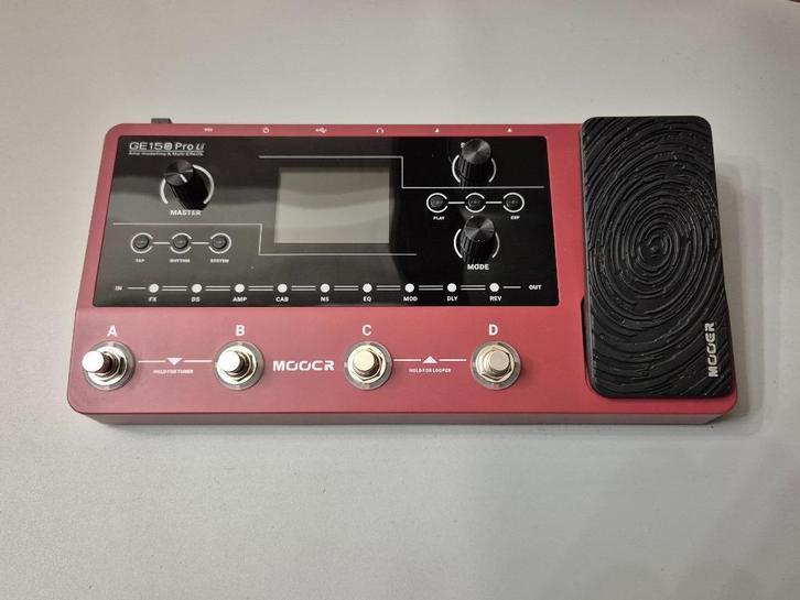 Mooer GE150 Pro Li, multi-effect zo goed als nieuw, Muziek en Instrumenten, Effecten, Multi-effect, Ophalen